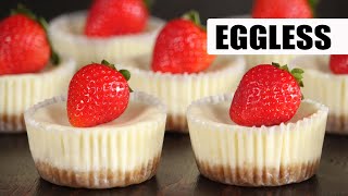 Eggless Mini Cheesecake in 15 Minutes | How Tasty Channel