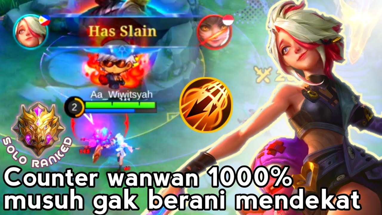 DIJAMIN WANWAN KO KETEMU MELISSA BEST BUILD 2022 -MLBB