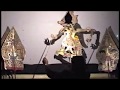 Wayang kulit purwa opening by dalang Ki Jono.