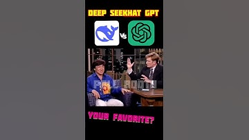 Deep Seek VS ChatGPT AI #deepseek #chatgpt #ai #shorts #shortvideo #youtubeshorts #trending #funny