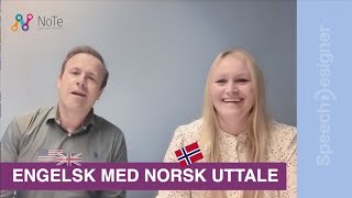 Video 1080 Karense og Øyvind snakker engelsk med norsk uttale