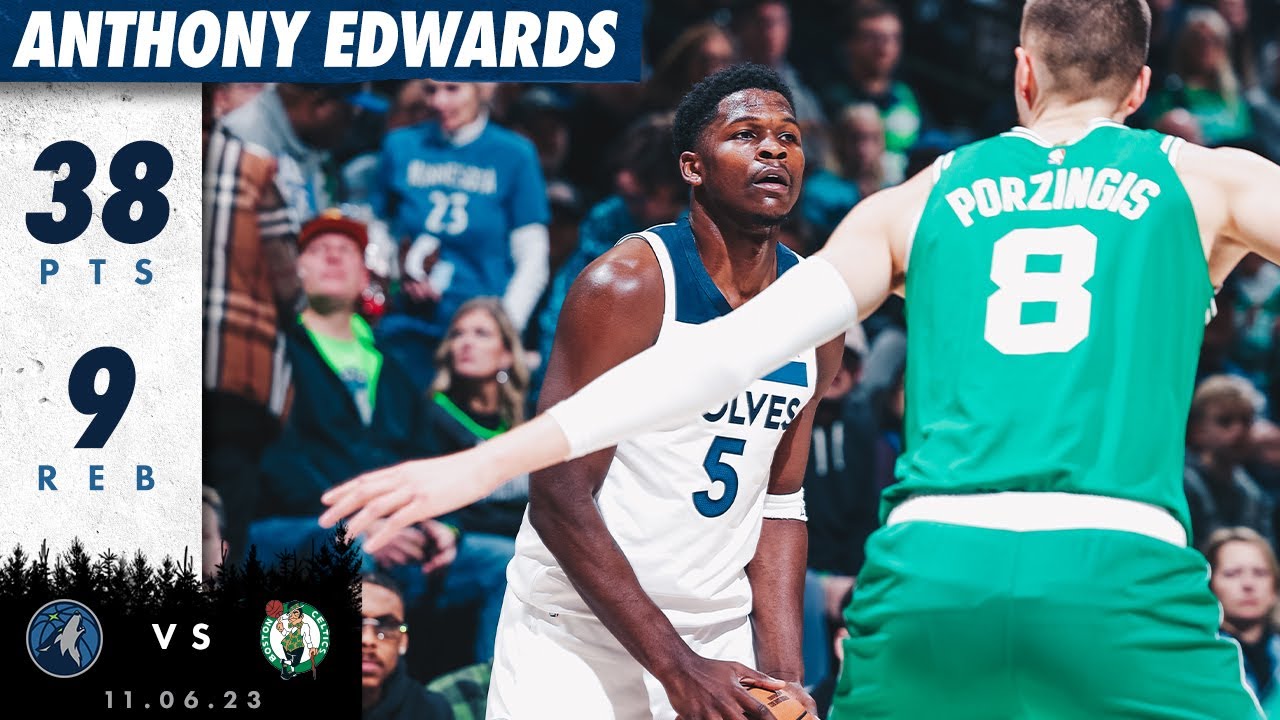 Anthony Edwards' Instagram Post After Celtics-Timberwolves Game