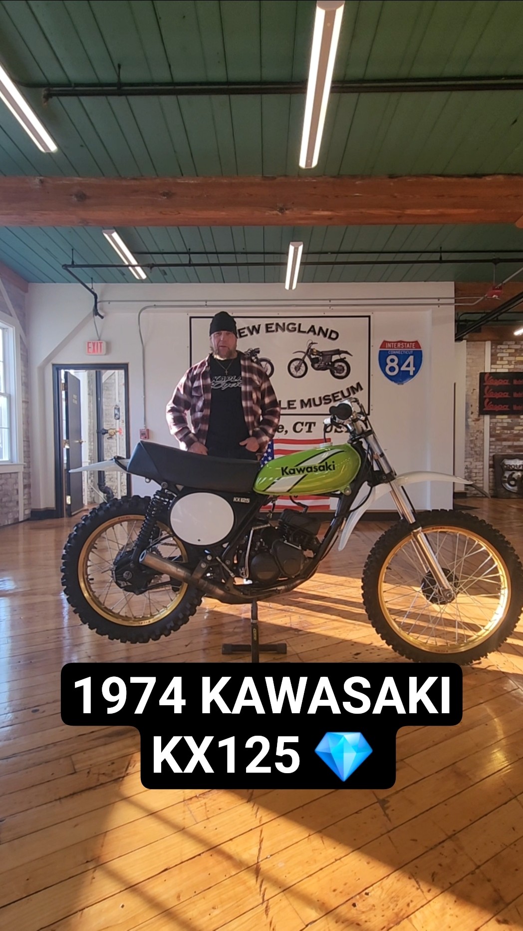 1974 KAWASAKI KX125 💎! FULL VIDEO AND EBAY AUCTION LIVE SHORTLY