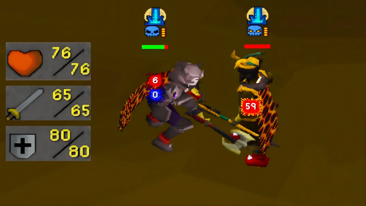 This Unique 65 Attack Piety Prod is INSANE! (Zombie Axe / Belles Folly Pking)