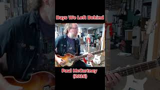Days We Left Behind - Paul McCartney - bass cover Beatles Bass Lines