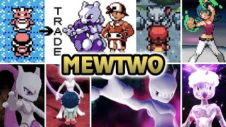 Pokémon Game : Evolution of Mewtwo Battles (1996 - 2023)