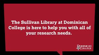Introduction to the Sullivan Library website News