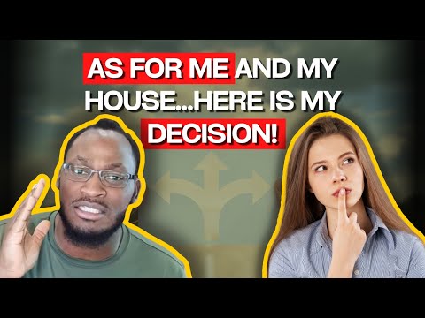 As For Me And My House...