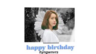 Yoona || Happy Birthday ♡