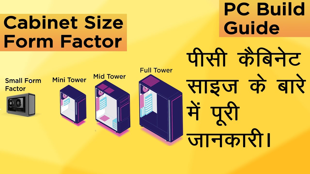Ultimate Guide PC Case Size Explained In Hindi Which Pc Case Is Best 
