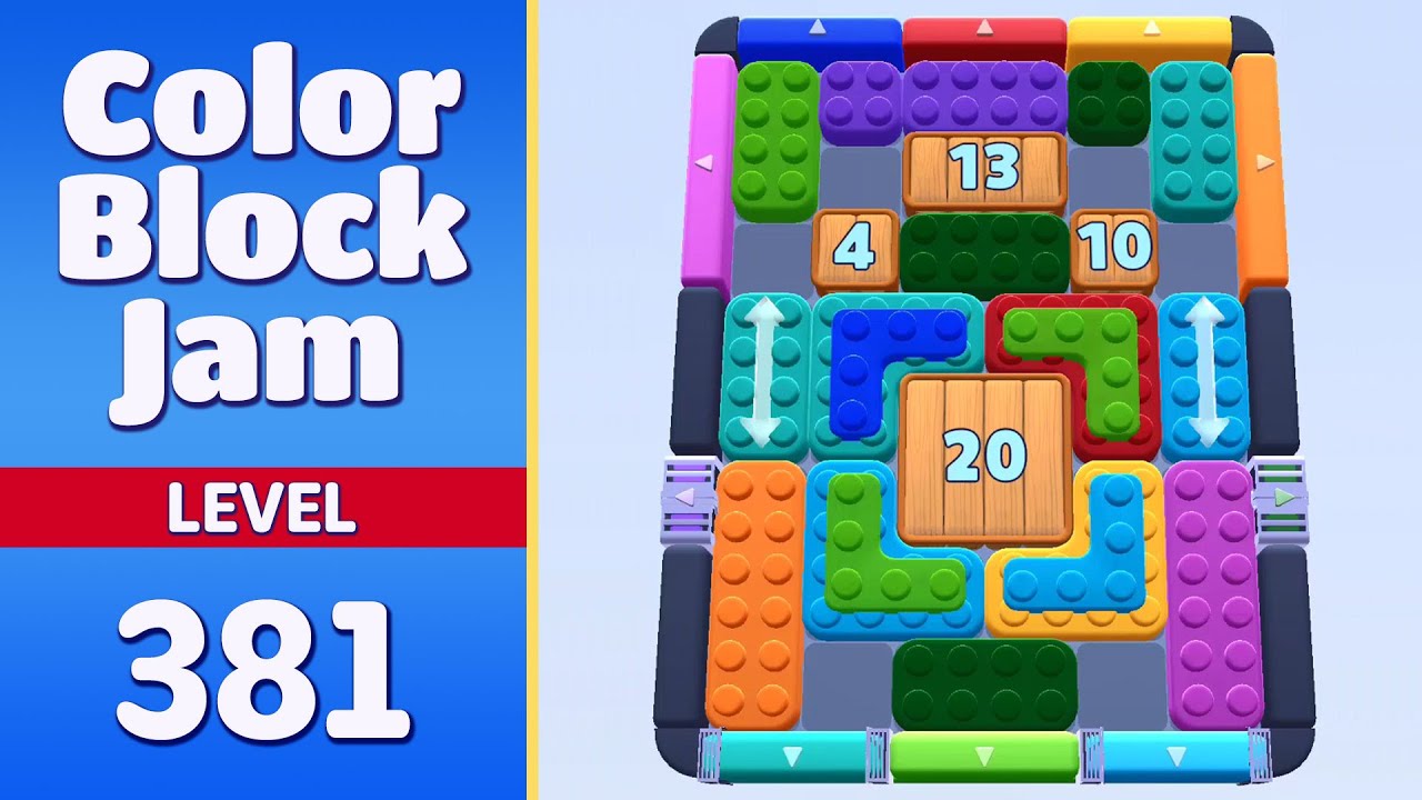 Color Block Jam Level 381 | Every Puzzle Solved! 🎯