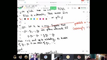 Unique Factorization - Feb 08, 2021 - Rings and Modules