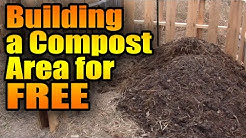 Building a Composting Area for FREE