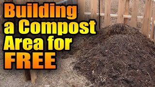Building a Composting Area for FREE
