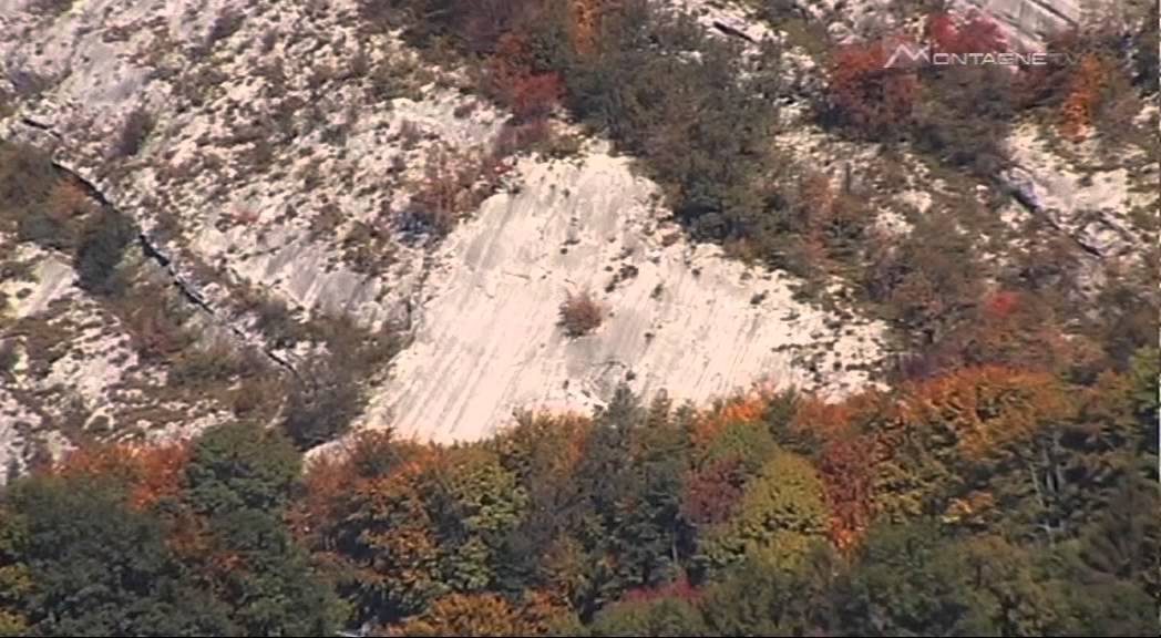 Chute dans le couloir du Goûter