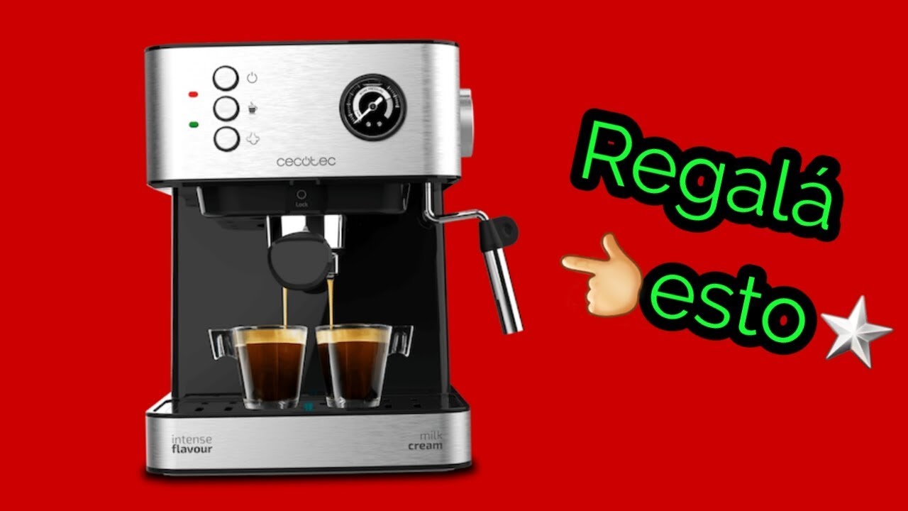 ✅≫Las 7 mejores cafeteras express de 🔥acero inoxidable en amazon para regalar 🔥