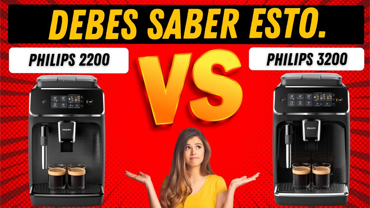 🏆 ☕️ CAFETERA PHILIPS 2200 vs 3200 | La comparativa definitiva