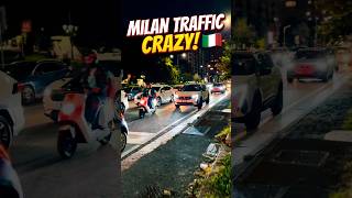 Full Is this the craziest traffic in Italy 🇮🇹🚗 #milan #driving #shorts Guide