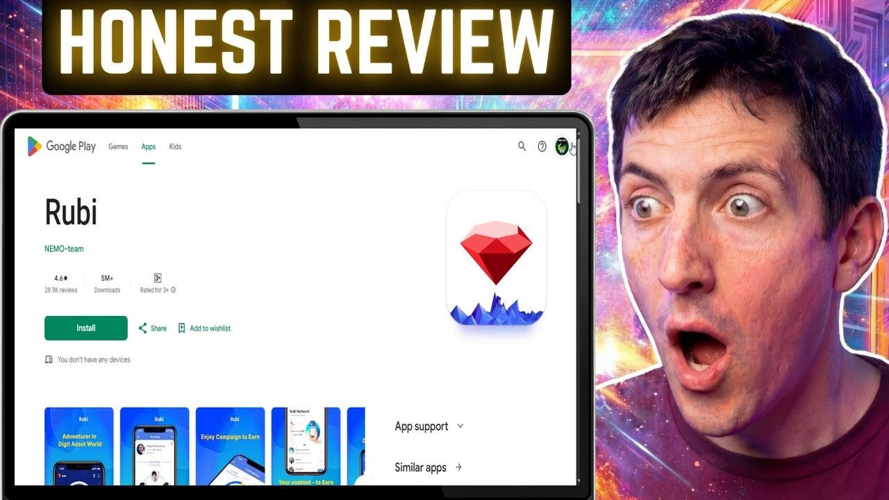 Обзор приложения для майнинга Rubi Network 2026: мошенничество или законный криптомайнер?