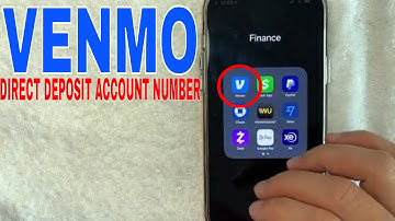 ✅  How To Find Venmo Direct Deposit Account Number 🔴
