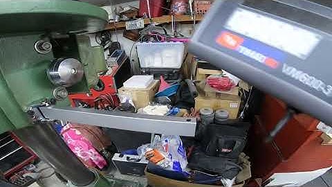 Mill Drill DRO Install Part 1