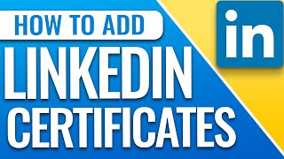 How To Add Certifications In LinkedIn