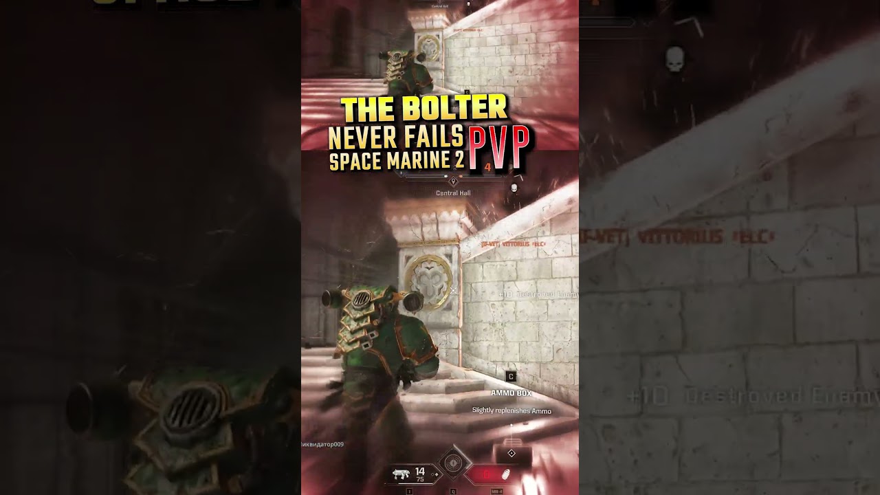 𝔼𝕋𝔼ℝℕ𝔸𝕃 𝔹𝕆𝕃𝕋𝔼ℝ CHAOS SPACE MARINE 2 GUNS DOWN ASARTES IN PURSUIT 