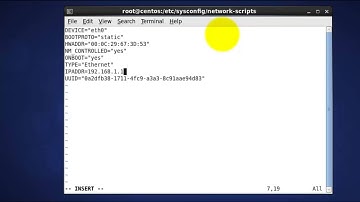 Set IP Permanently in Redhat, Fedora and CentOS