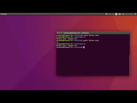 Run Java Program in Terminal