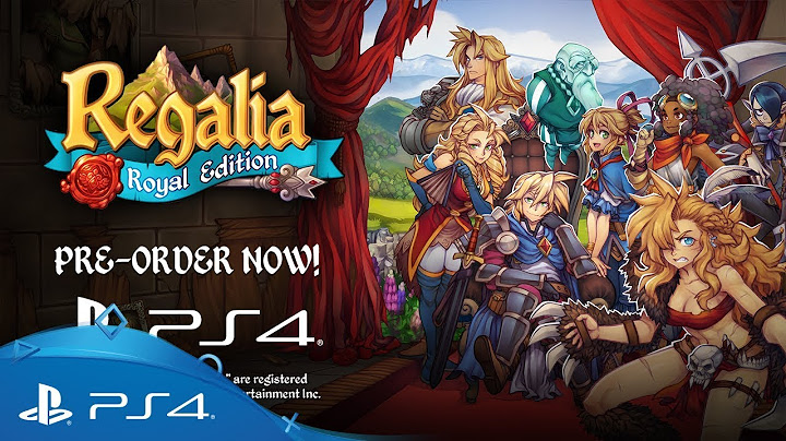 Regalia: Royal Edition | Reveal Trailer | PS4