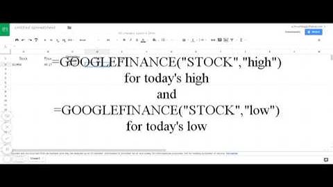 How to use Google Finance API