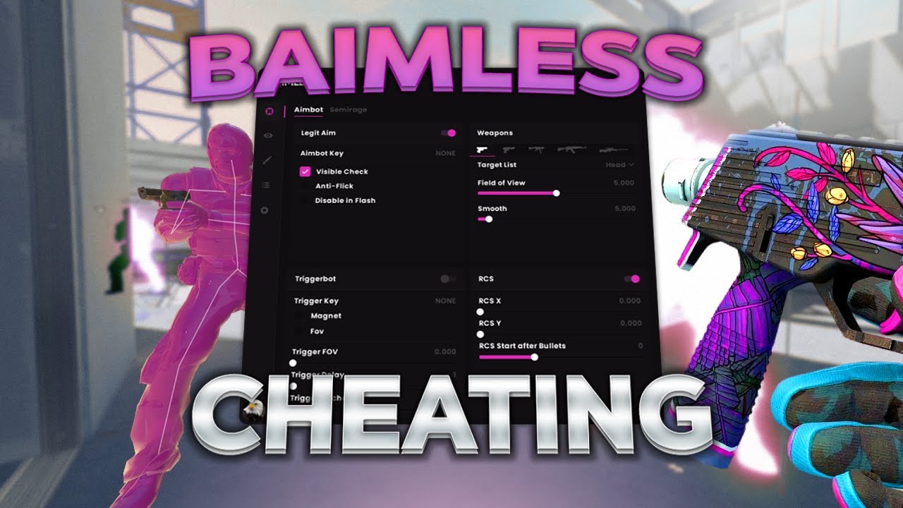 EXTERNAL CHEATS WITH A SKINCHANGER? BAIMLESS CS2 CHEATING! - YouTube