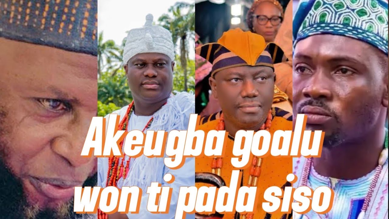 Esi oro Akeugba gold lori bi ase n j'Oba nile yoruba