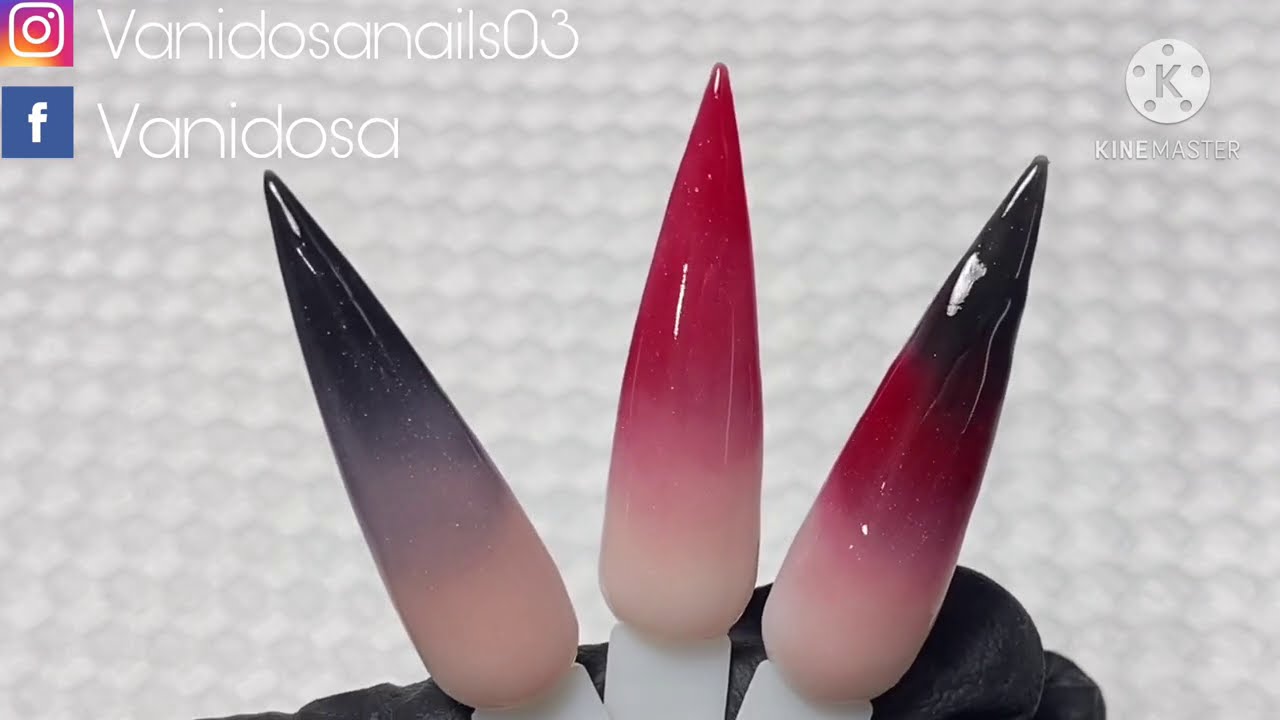 Clase#14Cómo hacer efecto ombre en tonos difíciles (negro,rojo)