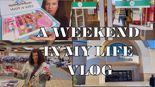 A VLOG WEEKEND IN MY LIFE: COUNTRY PEDDLAR CRAFT SHOW, TARGET, WALMART, CELEBRATING MOM'S BIRTHDAY