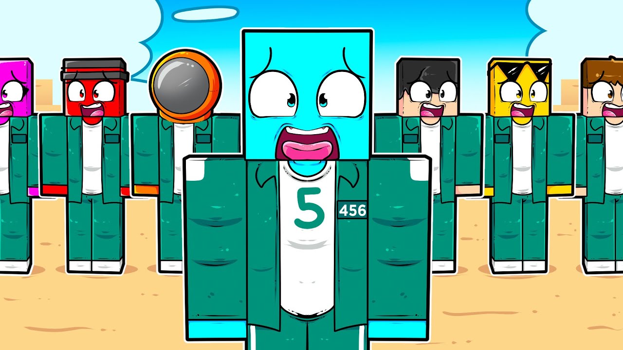 100 ИГРОКОВ в ROUND 6 в Minecraft!