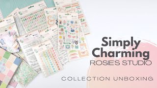 Simply Charming Collection Unboxing // Rosie's Studio