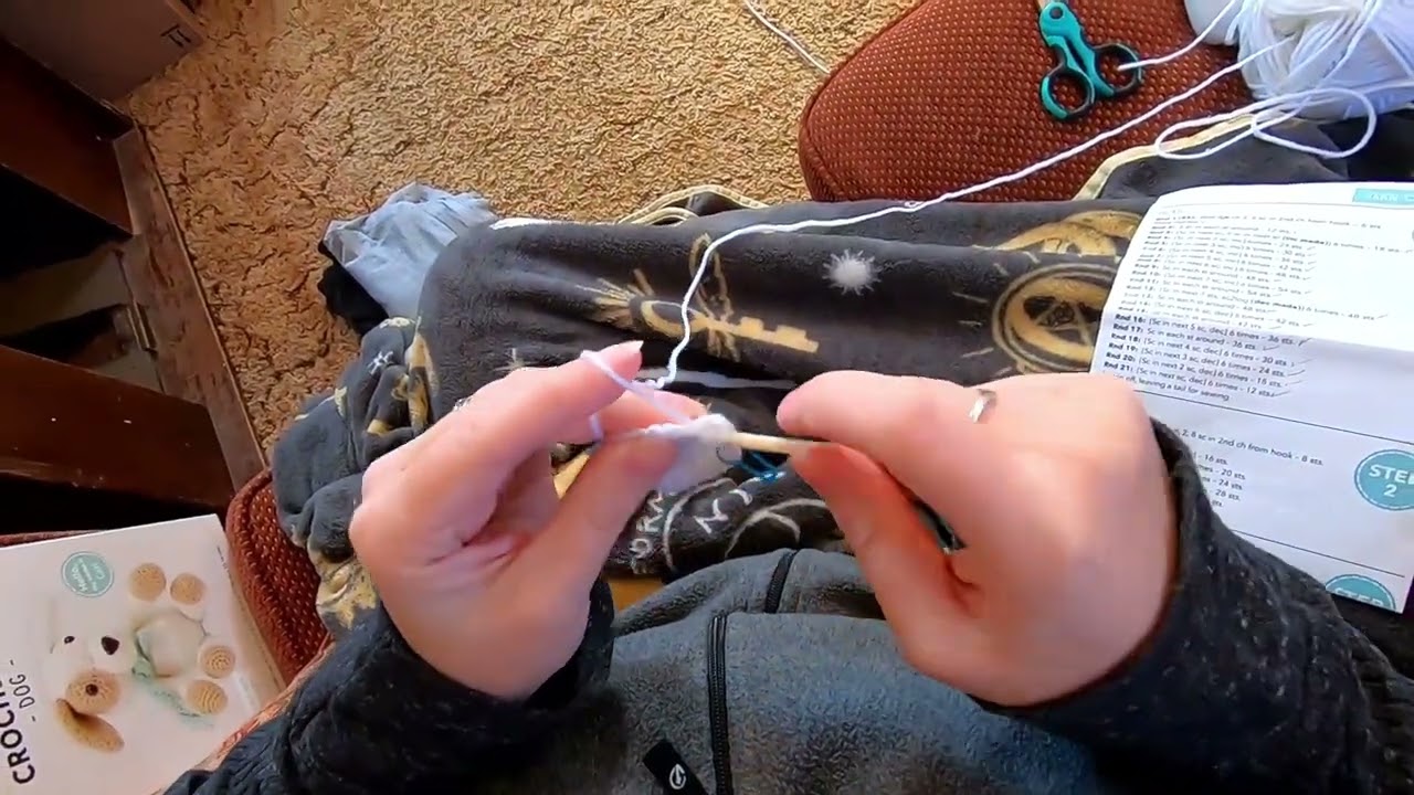 Needle Creations Crochet Kit Dog (Carl)Nose and Body YouTube