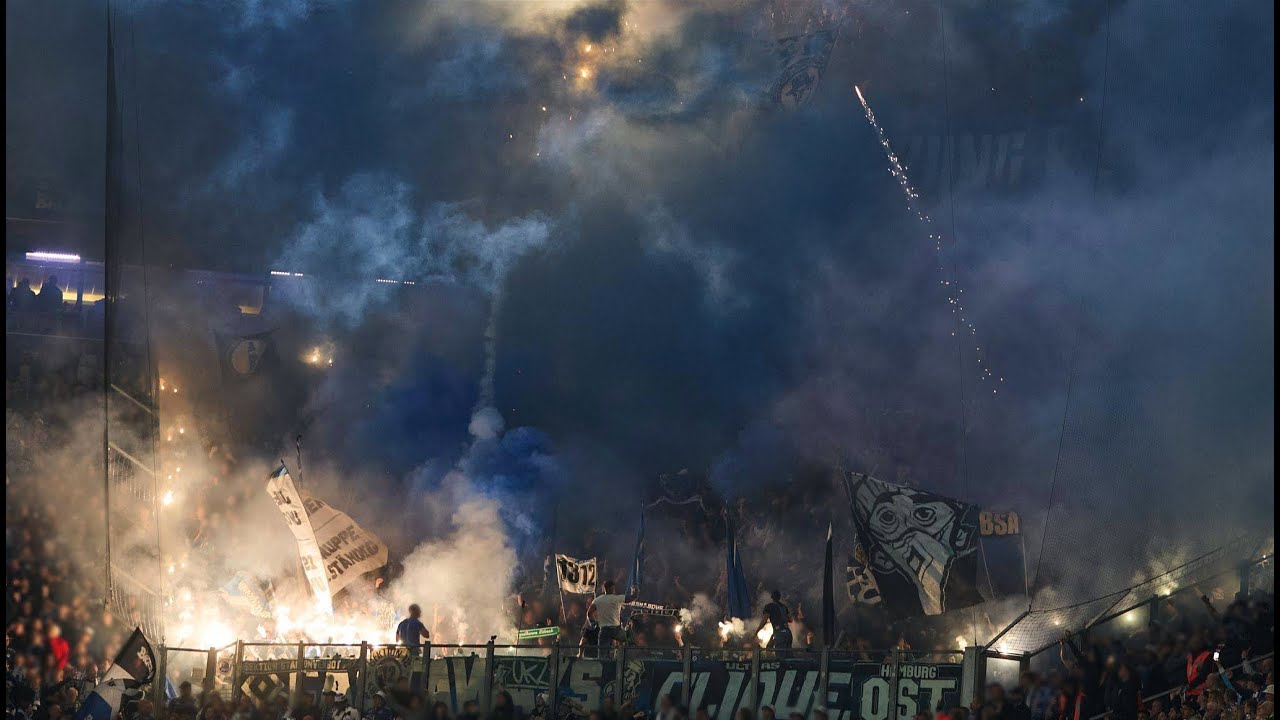 Schalke 04 - Hamburger SV 19.04.2025 | HSV Ultras Fantastic Pyro Show