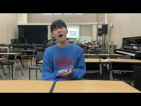 서울예대 보컬 중간고사 (feat.정승수 교수님)