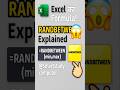 "Excel RANDBETWEEN Formula ✅ Generate Random Numbers Fast | Hindi Tutorial #shorts#excel #tips