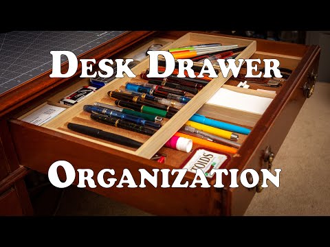 Desk Drawer Organizer