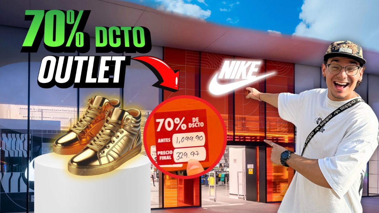 ¡70% de DESCUENTO en el OUTLET NIKE de LIMA NORTE! 🇵🇪 🤑🔥🛍