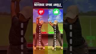 Reverse Spine Angle - Today’s Golf Tip by Coach Por