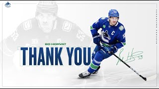 Thank You, Bo Horvat