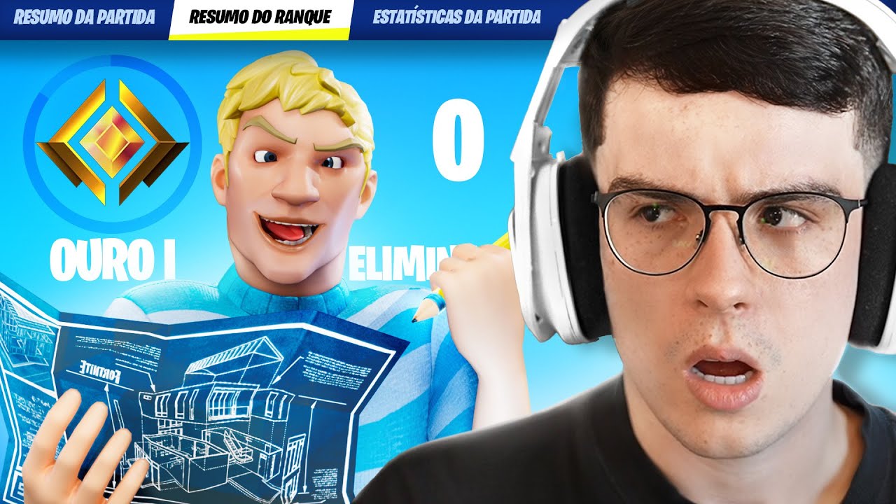 Eu assisti um lobby do Campeonato de RANK OURO no Fortnite!