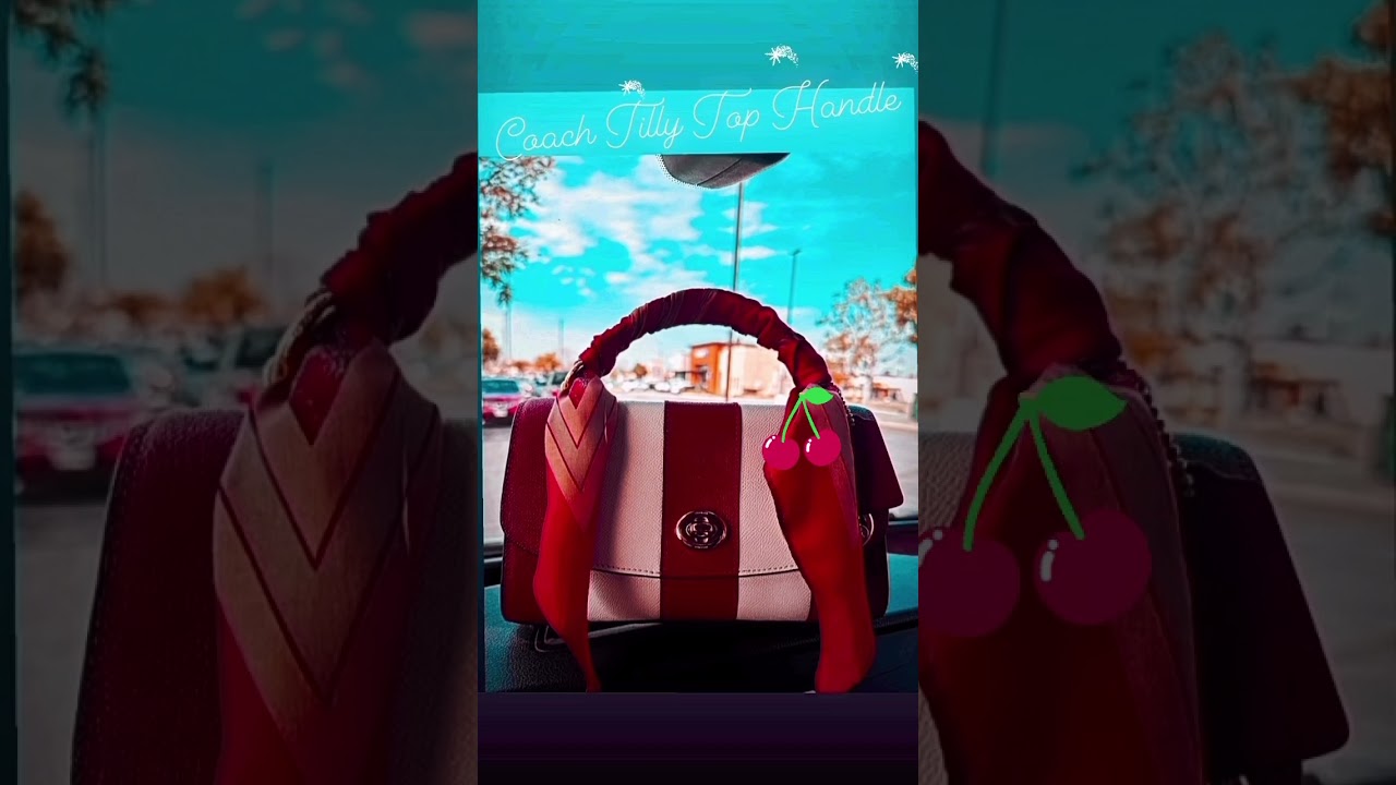 🍒COACH Tilly 23 | CandyLand Collection | Limited Edition | 2020 DROP | 