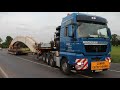 2011 Schwertransport Reportage Hegmann Transit &amp; Gutmann Hamminkeln-Köln Teil 2