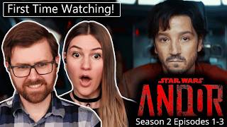 Andor: S2, Episodes 1-3 | First Time Watching! | TV Series REACTION!