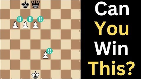 An Interesting endgame chess puzzle from 1977.